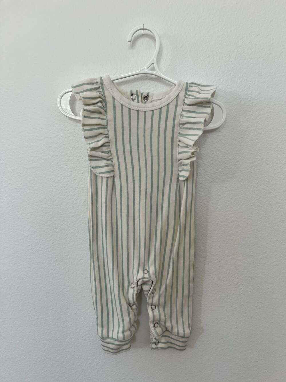 Pehr Organic Cotton Ruffle Romper 0-3 Months